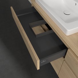 Тумба под раковину Villeroy & Boch Legato 160х55 см ДСП северный дуб B69300VJ