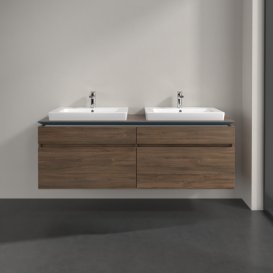 Тумба под раковину Villeroy & Boch Legato 160х55 см ДСП дуб аризона B69300VH