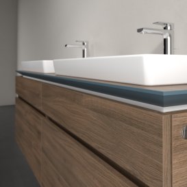 Тумба под раковину Villeroy & Boch Legato 160х55 см ДСП дуб аризона B69300VH