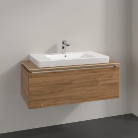 Тумба під раковину Villeroy & Boch Legato 100х38 см ДСП дуб канзас B69400RH