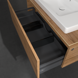 Тумба під раковину Villeroy & Boch Legato 100х38 см ДСП дуб канзас B69400RH