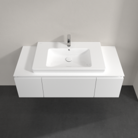 Тумба под раковину Villeroy & Boch Legato 120х38 см МДФ/ДСП белый глянцевый B69600DH