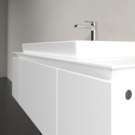 Тумба под раковину Villeroy & Boch Legato 120х38 см ДСП белый матовый B69600MS