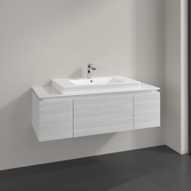 Тумба под раковину Villeroy & Boch Legato 120х38 см ДСП белое дерево B69600E8