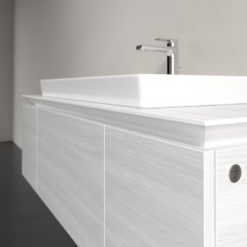 Тумба под раковину Villeroy & Boch Legato 120х38 см ДСП белое дерево B69600E8