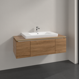 Тумба под раковину Villeroy & Boch Legato 120х38 см ДСП дуб канзас B69600RH
