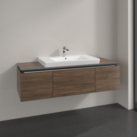 Тумба під раковину Villeroy & Boch Legato 140х38 см ДСП дуб аризона B69800VH