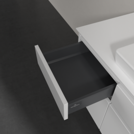 Тумба под раковину Villeroy & Boch Legato 140х55 см МДФ/ДСП белый глянцевый B69900DH