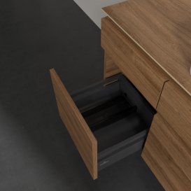 Тумба под раковину Villeroy & Boch Legato 140х55 см с подсветкой ДСП дуб канзас B760L0RH