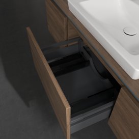 Тумба під раковину Villeroy & Boch Legato 140х38 см з підсвічуванням ДСП дуб аризона B684L0VH