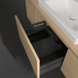Тумба під раковину Villeroy&Boch Legato 140х38 см з підсвічуванням ДСП північний дуб B684L0VJ
