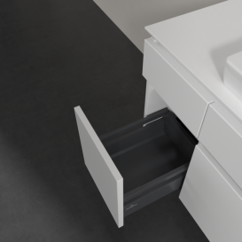 Тумба под раковину Villeroy & Boch Legato 120х55 см с подсветкой ДСП белый матовый B683L0MS