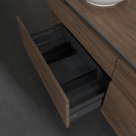 Тумба под раковину Villeroy & Boch Legato 160х55 см с подсветкой ДСП дуб аризона B600L0VH