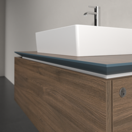 Тумба под раковину Villeroy & Boch Legato 100х38 см с подсветкой ДСП дуб аризона B603L0VH
