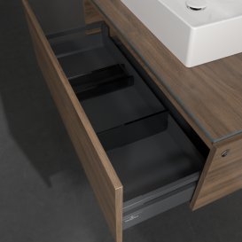 Тумба под раковину Villeroy & Boch Legato 100х38 см с подсветкой ДСП дуб аризона B603L0VH