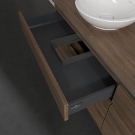 Тумба под раковину Villeroy & Boch Legato 160х55 см с подсветкой ДСП дуб аризона B596L0VH