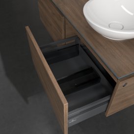 Тумба під раковину Villeroy & Boch Legato 120х38 см з підсвічуванням ДСП дуб аризона B581L0VH