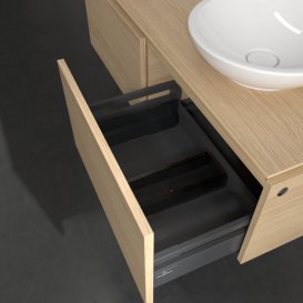 Тумба під раковину Villeroy&Boch Legato 120х38 см з підсвічуванням ДСП північний дуб B581L0VJ