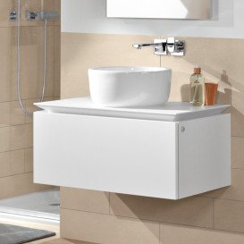 Тумба под раковину Villeroy & Boch Legato 100х38 см МДФ/ДСП глянцевый серый B571L0FP