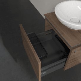 Тумба под раковину Villeroy & Boch Legato 45х38 см с подсветкой ДСП дуб аризона B565L0VH