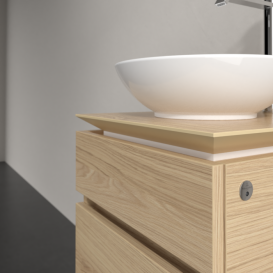 Тумба під раковину Villeroy&Boch Legato 45х55 см з підсвічуванням ДСП північний дуб B566L0VJ