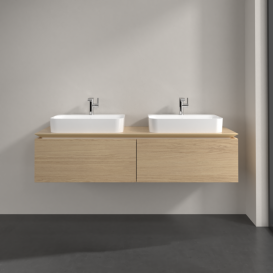 Тумба під раковину Villeroy&Boch Legato 160х38 см ДСП північний дуб B76700VJ