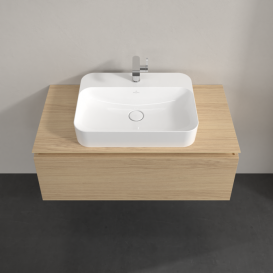 Тумба под раковину Villeroy & Boch Legato 100х38 см ДСП северный дуб B75500VJ