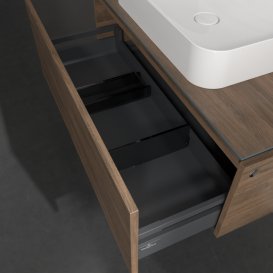 Тумба под раковину Villeroy & Boch Legato 100х38 см ДСП дуб аризона B75500VH