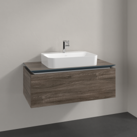Тумба под раковину Villeroy & Boch Legato 100х38 см ДСП каменный дуб B75500RK