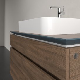 Тумба под раковину Villeroy & Boch Legato 100х55 см ДСП дуб аризона B75600VH