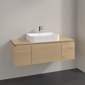 Тумба под раковину Villeroy & Boch Legato 120х38 см ДСП северный дуб B75700VJ