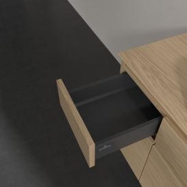 Тумба под раковину Villeroy & Boch Legato 120х55 см ДСП северный дуб B75800VJ