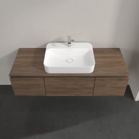 Тумба под раковину Villeroy & Boch Legato 140х38 см ДСП дуб аризона B75900VH