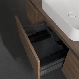 Тумба под раковину Villeroy & Boch Legato 140х38 см ДСП дуб аризона B75900VH