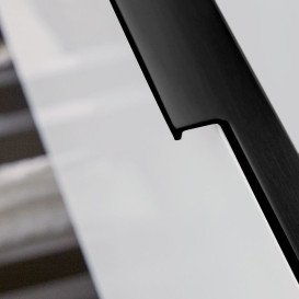 Тумба під раковину Villeroy & Boch Subway 3.0 127,2х42,9 см ДСП/алюміній дуб кам'яний/чорний вулкан C601L1RK