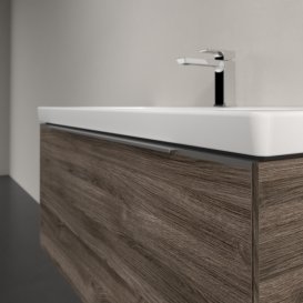 Тумба під раковину Villeroy & Boch Subway 3.0 97,3х42,9 см ДСП/алюміній кам'яний дуб C569L0RK