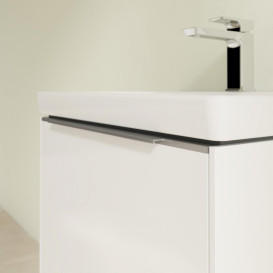 Тумба под раковину Villeroy & Boch Subway 3.0 52,3х42,9 см ДСП/алюминий белый бриллиант C579L0VE