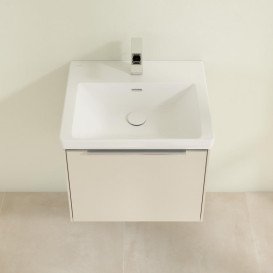 Тумба под раковину Villeroy & Boch Subway 3.0 52,3х42,9 см ДСП/алюминий серый кашемир C579L0VN