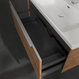 Тумба під раковину Villeroy & Boch Subway 3.0 97,3х42,9 см ДСП/алюміній дуб канзас C56900RH