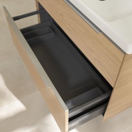 Тумба под раковину Villeroy & Boch Subway 3.0 97,3х57,6 см ДСП/алюминий дуб северный C57000VJ