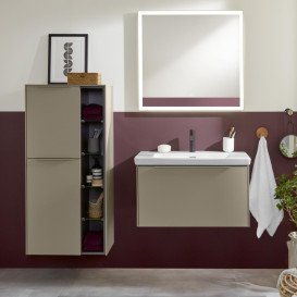 Тумба під раковину Villeroy & Boch Subway 3.0 77,2х42,9 см ДСП/алюміній морський синій/монохром C57302VQ