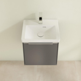 Тумба под раковину Villeroy & Boch Subway 3.0 42,3х42,9 см ДСП/алюминий графит C58200VR