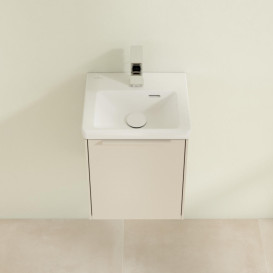 Тумба під раковину Villeroy & Boch Subway 3.0 35,1х42,9 см ДСП/алюміній сірий кашемір/монохром C58302VN