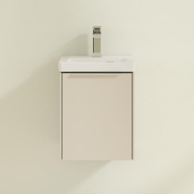 Тумба под раковину Villeroy & Boch Subway 3.0 35,1х42,9 см ДСП/алюминий серый кашемир/монохром C58402VN