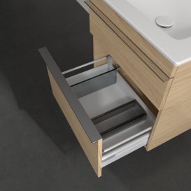 Тумба під раковину Villeroy & Boch Venticello 55,3х50,2 см ДСП північний дуб/ручка хром A92301VJ