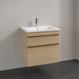 Тумба под раковину Villeroy & Boch Venticello 60,3х50,2 см ДСП северный дуб/ручка медь A92405VJ