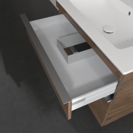 Тумба под раковину Villeroy & Boch Venticello 75,3х50,2 см ДСП дуб аризона/ручка хром A92501VH