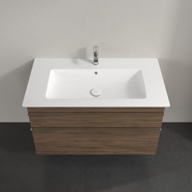 Тумба під раковину Villeroy & Boch Venticello 95,3х50,2 см ДСП дуб аризона/ручка хром A92601VH