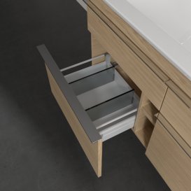 Тумба під раковину Villeroy & Boch Venticello 115,3х50,2 см ДСП північний дуб/ручка хром A92901VJ