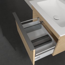 Тумба під раковину Villeroy & Boch Venticello 60,3х50,2 см ДСП північний дуб/ручка хром A93301VJ